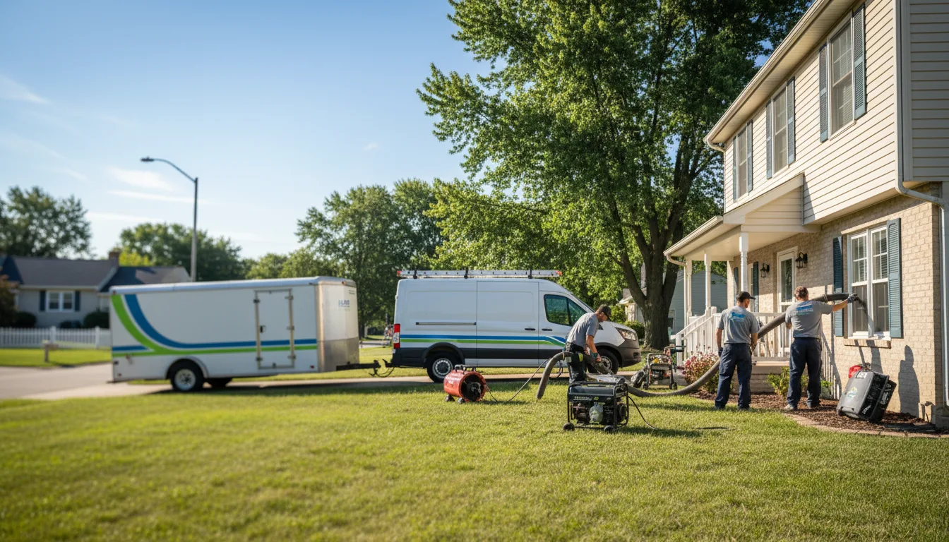 Flooded Basement Restoration And Cleanup With Repair in Sangerfield, NY near me